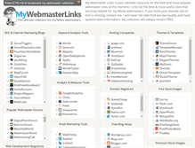 Tablet Screenshot of mywebmasterlinks.com